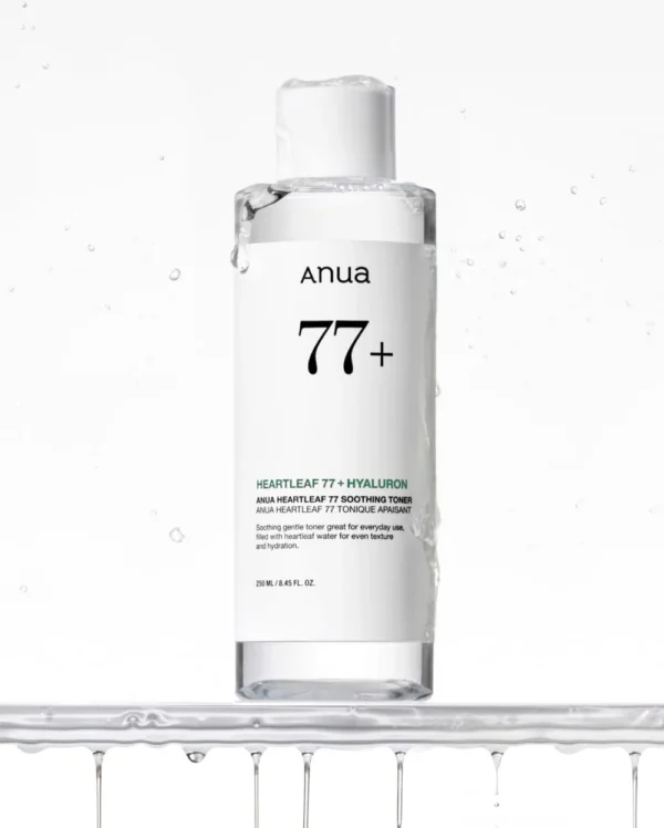 Anua Heartleaf 77% Soothing Toner - Tónico coreano calmante para piel sensible y con acné | Lumi Belleza